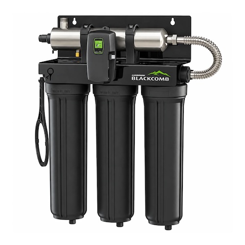 LUMINOR LBH5-Z222 — Blackcomb ALL-IN-ONE UV/FILTER SYSTEMS 15 GPM. W/20" Sediment, 20" Carbon, 20" Scale Reduction
